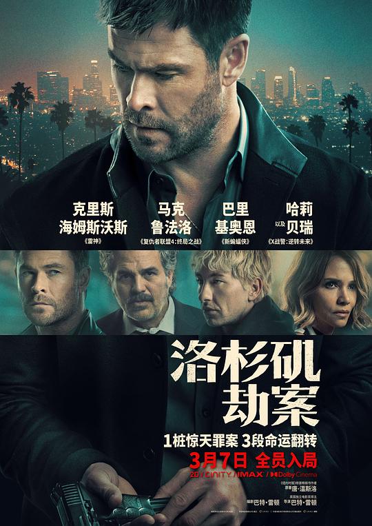 《洛杉矶劫案》(2026) ：洛杉矶劫案·剧情