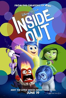 美国电影《头脑特工队 Inside Out‎》(2015) ：情绪不是敌人，是成长的密码