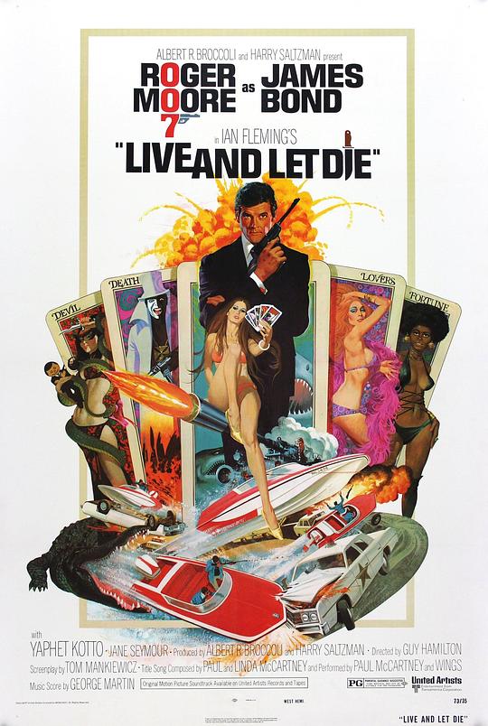 英国电影《007之你死我活》(1973) ：巫术与毒品，007最邪气的一战
