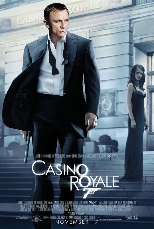 英国电影《007：大战皇家赌场》(2006) ：赌局即战场，邦德初登场