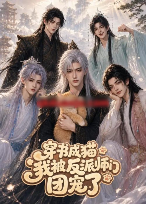 穿书成猫，我被反派师门团宠了（60集全）AI短剧