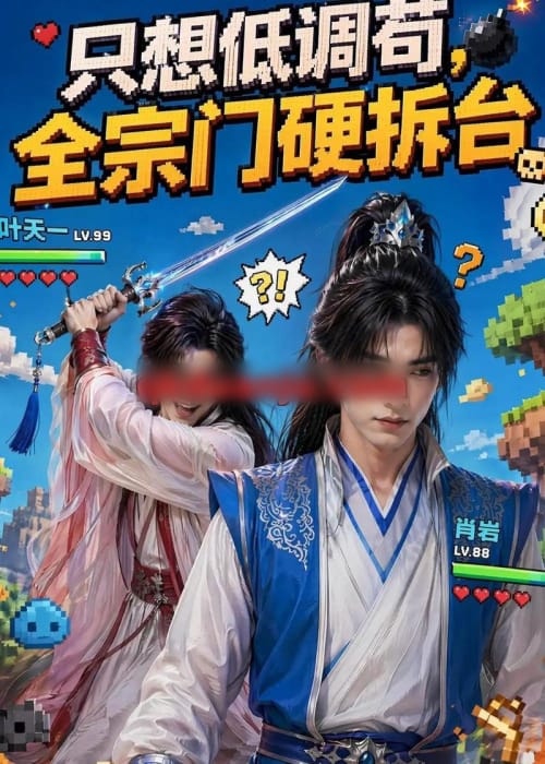 只想低调苟，全宗门硬拆台（77集全）AI短剧