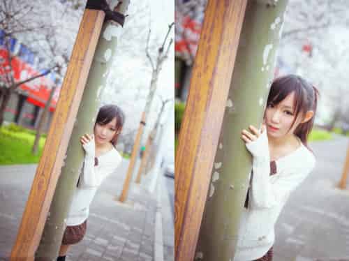 唯美小萝莉的户外写真