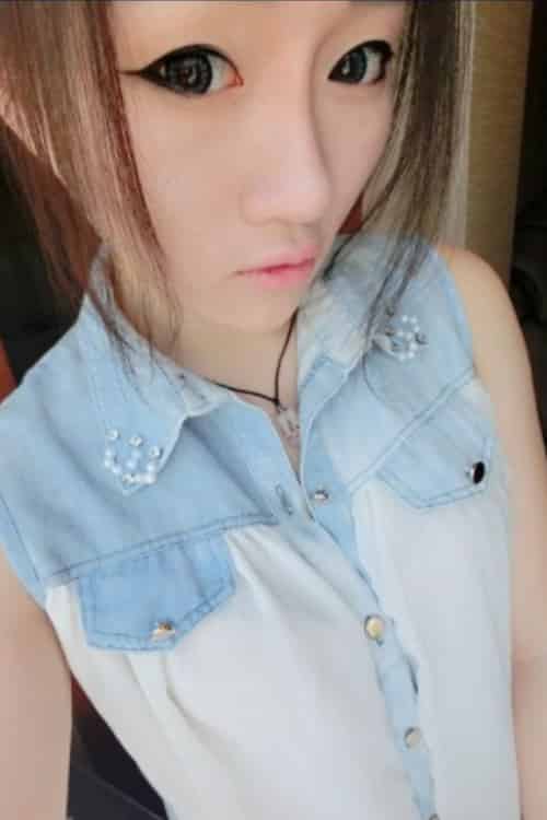 青春可爱小女生的唯美时光