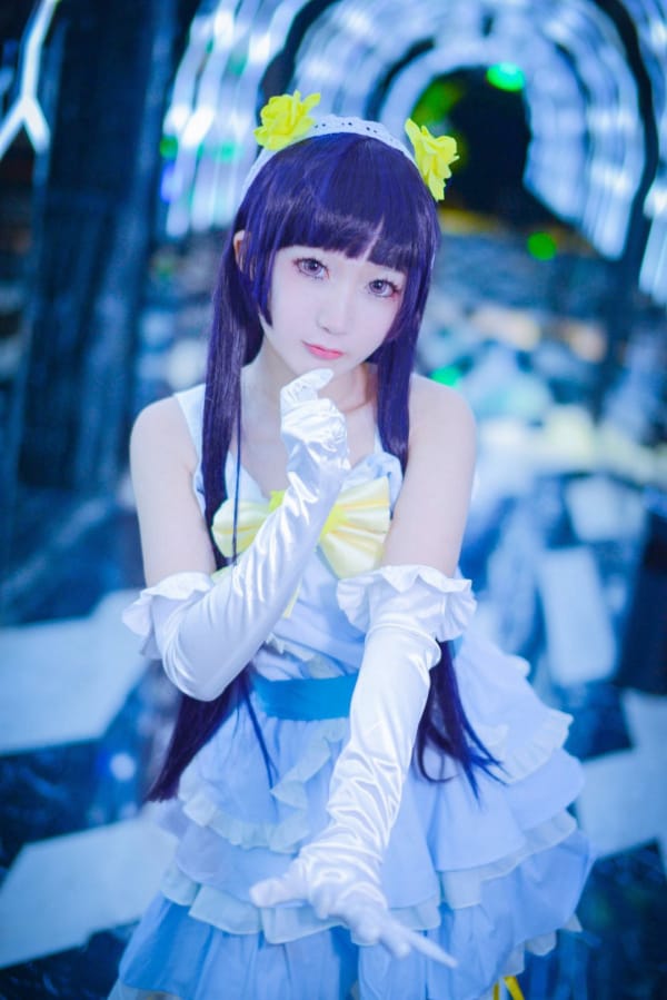 美女姬旦cosplay《我的妹妹哪有这么可爱！》五更琉璃