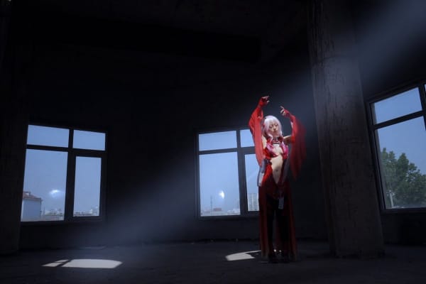性感萌妹子诱惑造型cosplay动漫美女楪祈