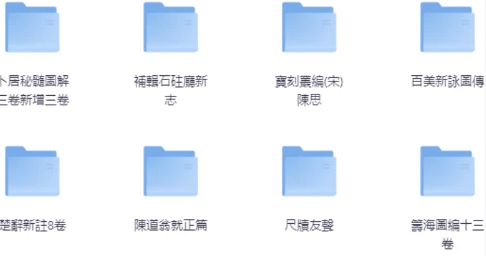 美国国会图书馆藏书古籍（总计3861册）