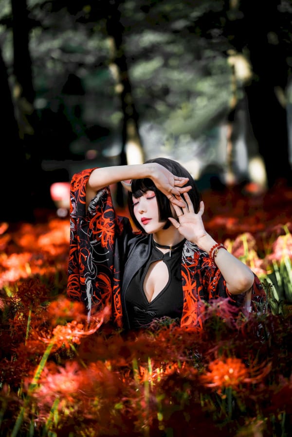 ElyEE子彼岸花场景 - 殷红彼岸Red Higanbana