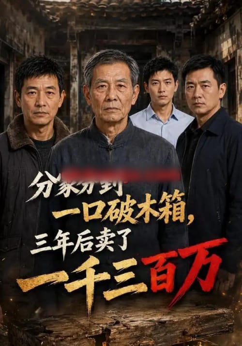 分家分到一口破木箱，三年后卖了一千三百万（56集全） AI短剧