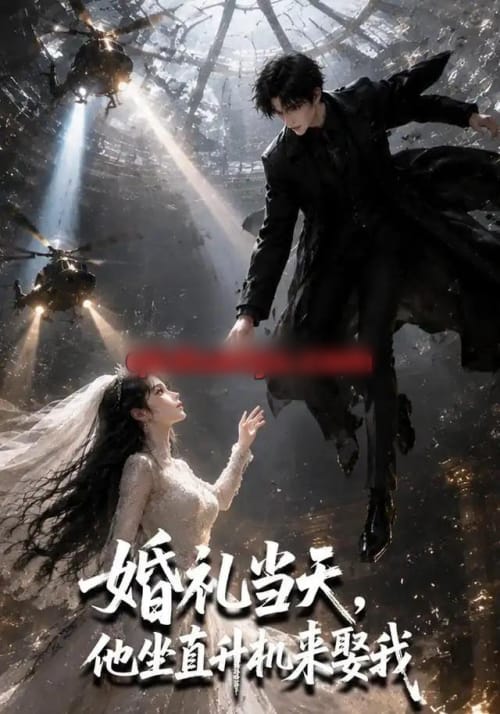 婚礼当天，他坐直升机来娶我（65集全）AI短剧