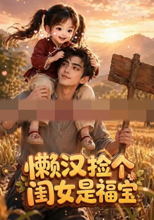 懒汉捡个闺女是福宝（99集全）AI短剧