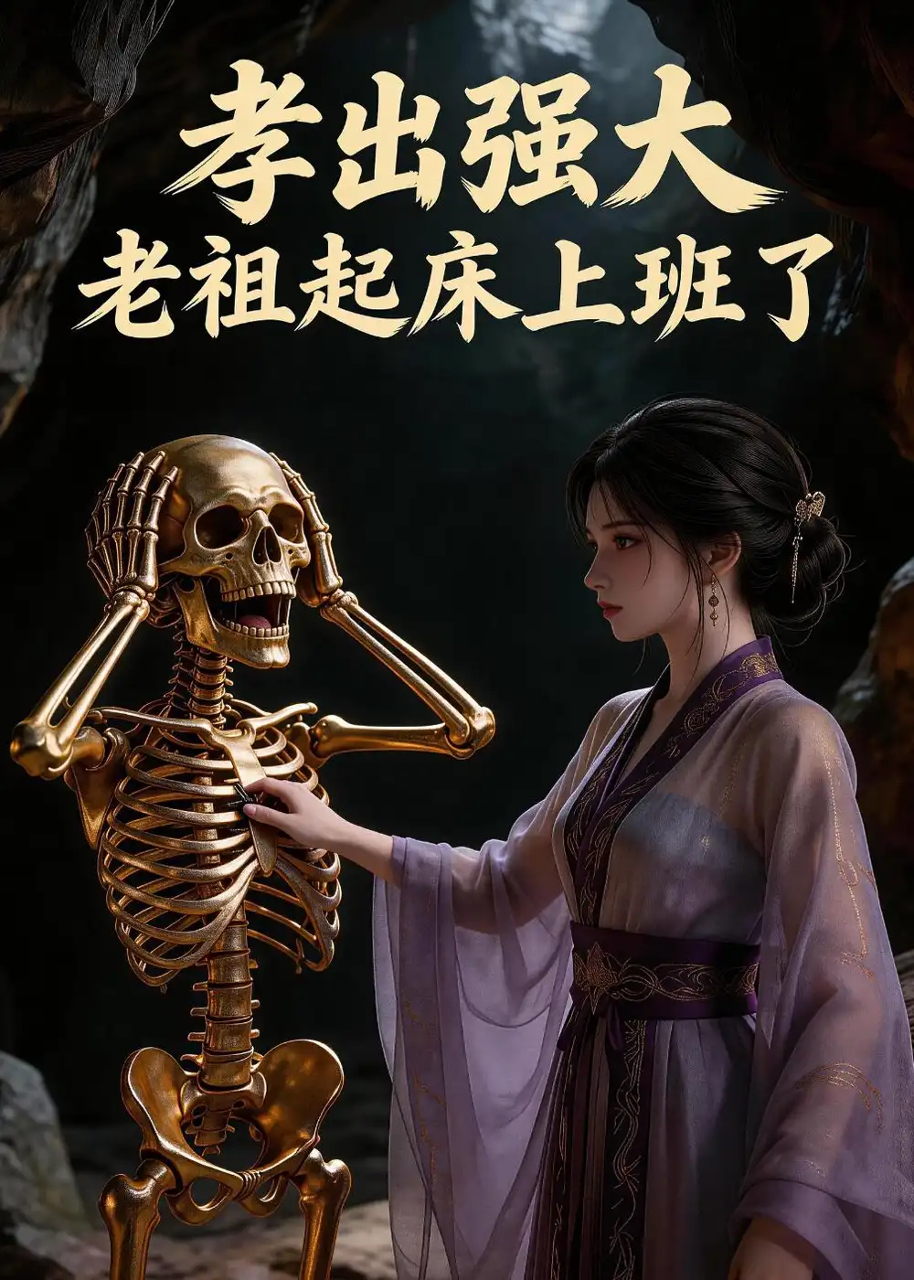 孝出强大老祖起床上班了（28集）动漫