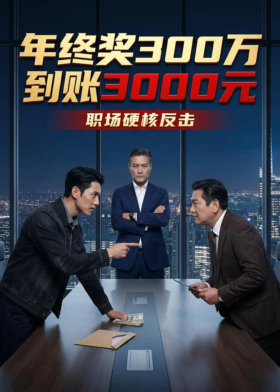 年终奖300万到账3000元（41集）Ai短剧