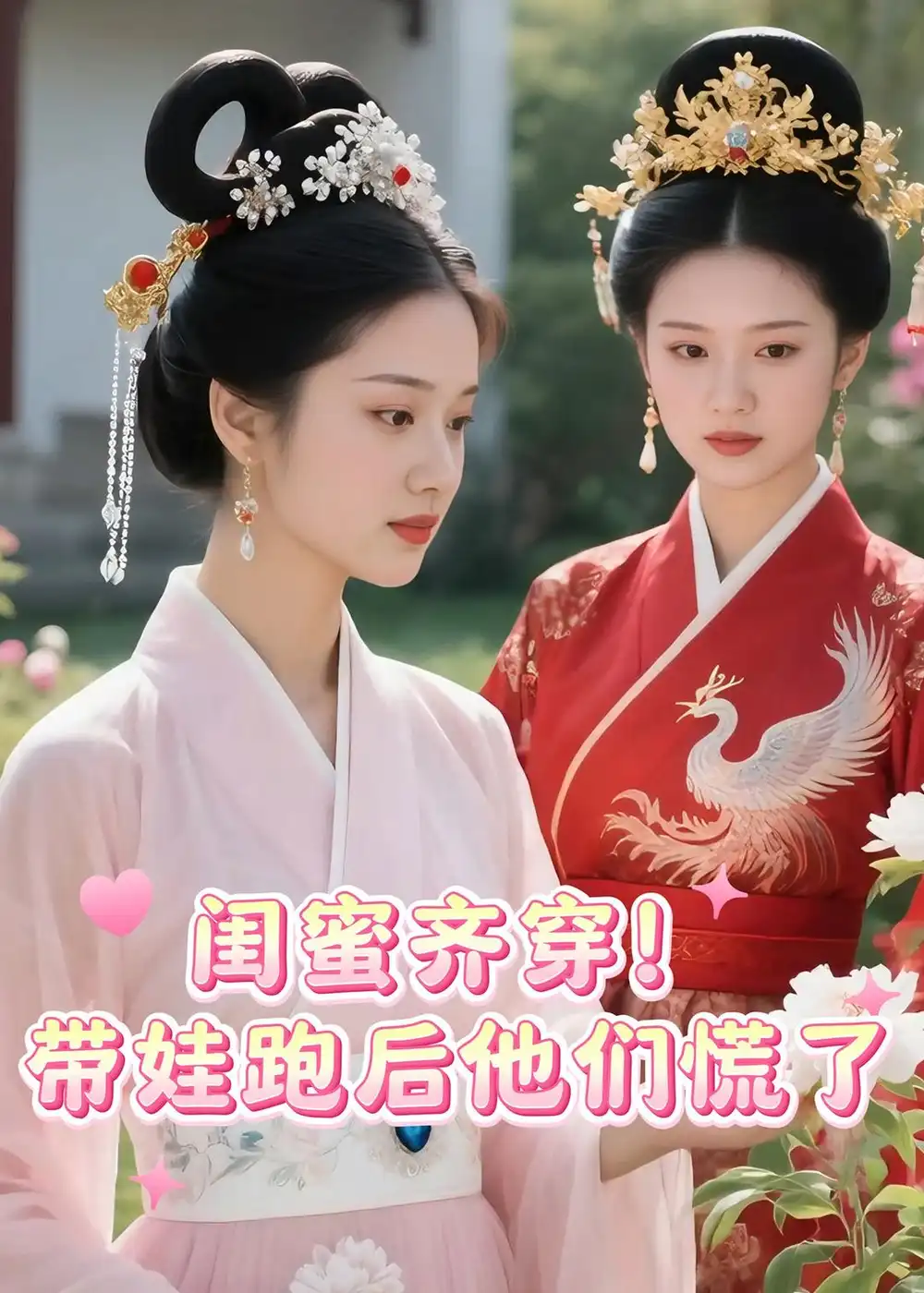 闺蜜齐穿带娃跑后他们慌了（28集）Ai短剧