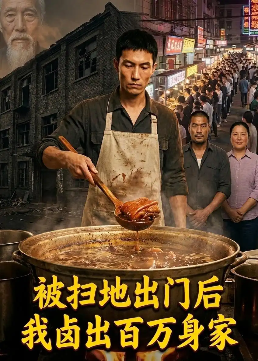 被扫地出门后我卤出百万身家（56集）Ai短剧