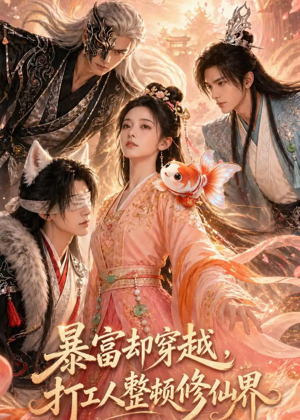 暴富却穿越打工人整顿修仙界（60集）