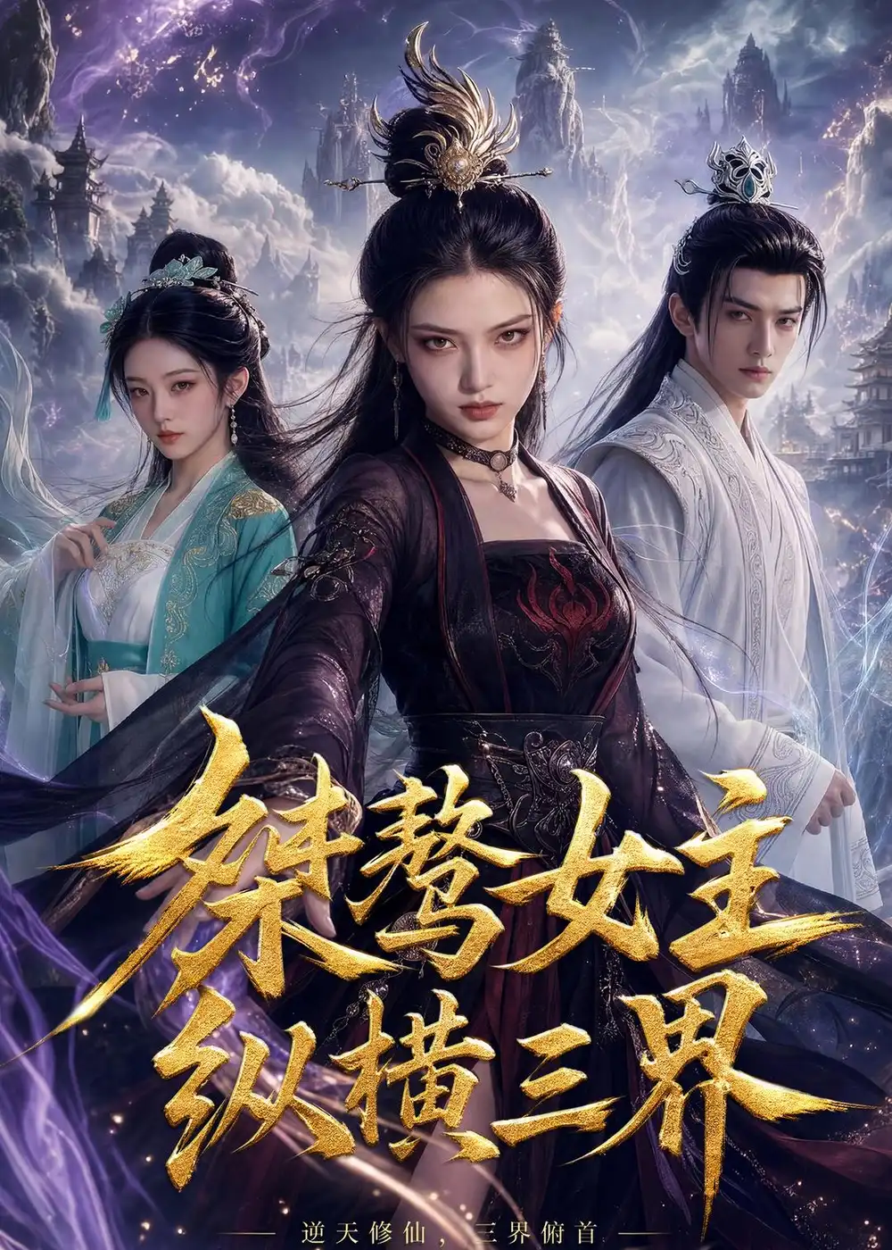 桀骜女主纵横三界（60集）AI短剧