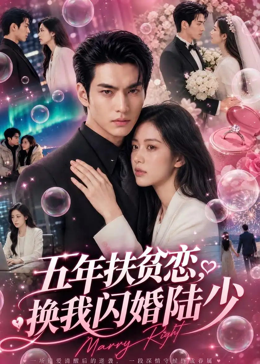 五年扶贫恋换我闪婚陆少（50集）AI短剧