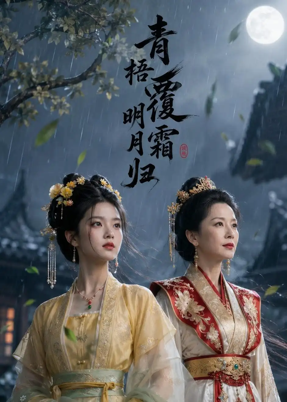 青梧覆霜明月归（57集）AI短剧