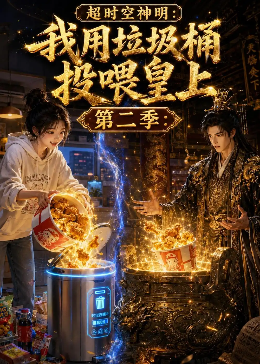 超时空神明我用垃圾桶投喂皇上第二季（69集）