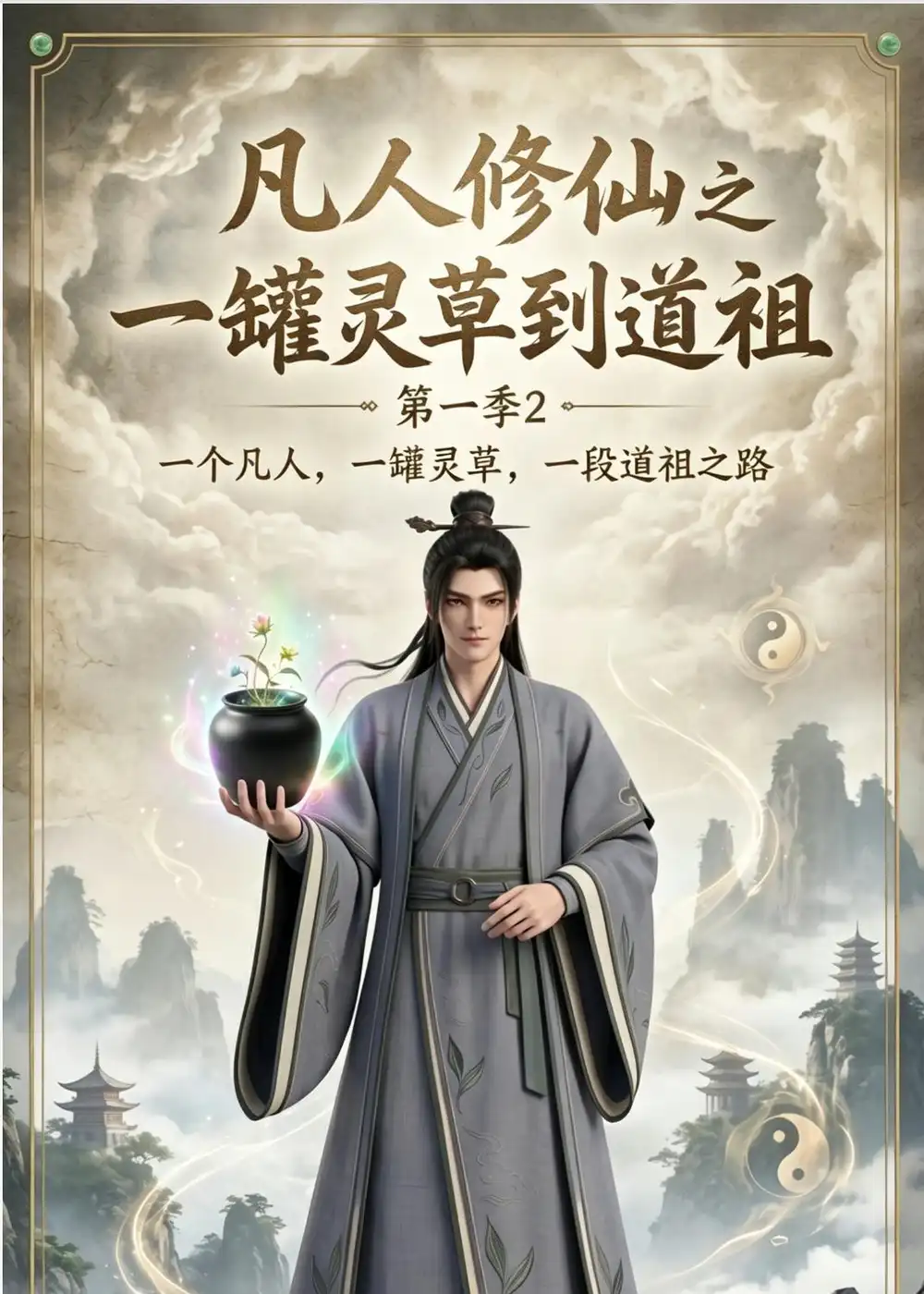 凡人修仙之一罐灵草到道祖第一季2（135集）