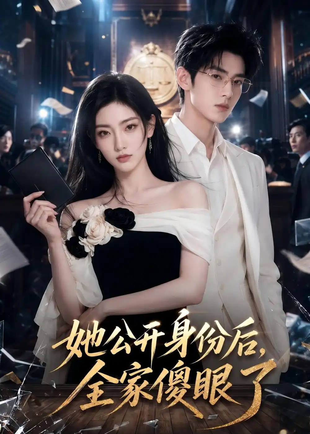 她公开身份后全家傻眼了（63集）AI短剧