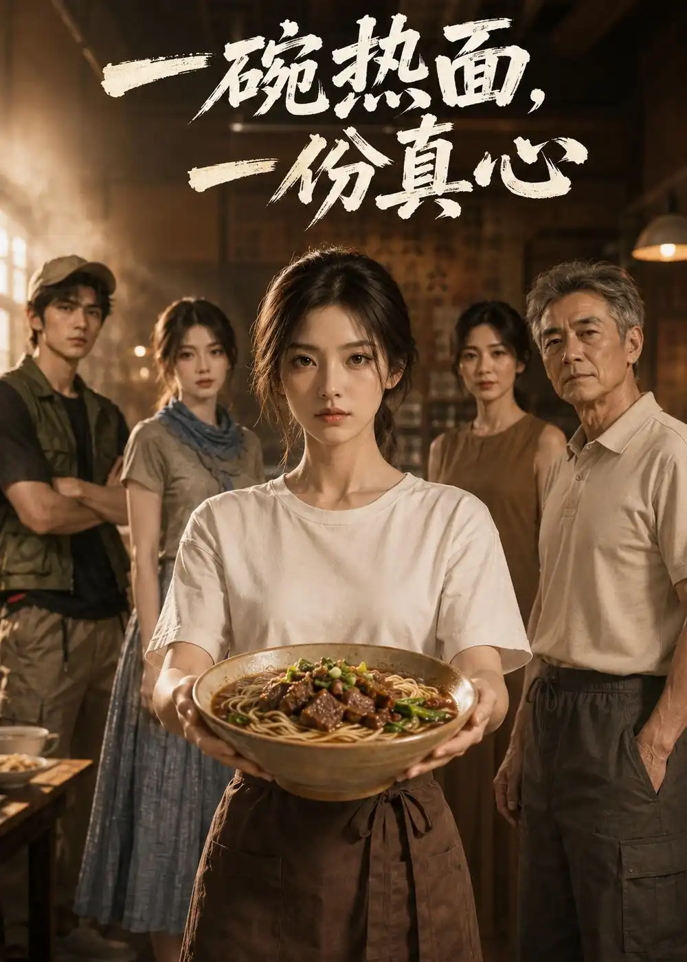 一碗热面一份真心（40集）AI短剧