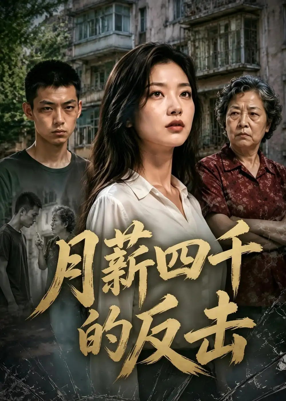 月薪四千的反击（40集）AI短剧