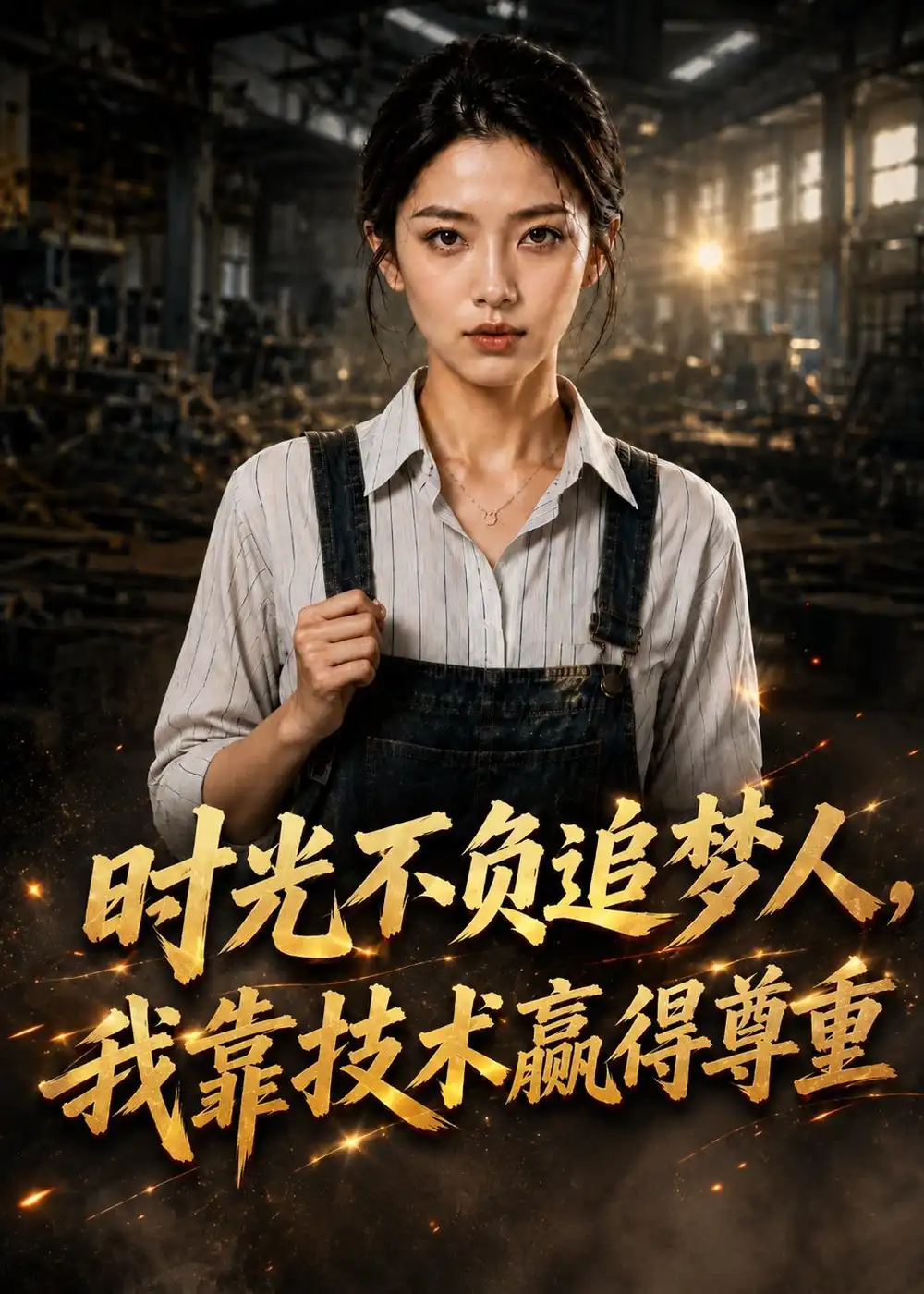 时光不负追梦人我靠技术赢得尊重（57集）AI短剧