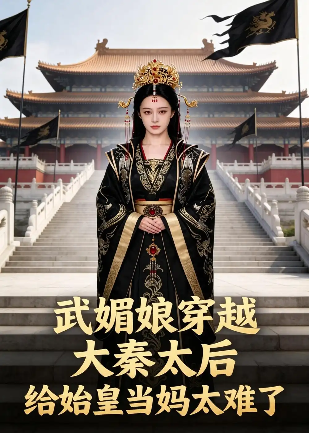 武媚娘穿越大秦太后给始皇当妈太难了（44集）AI短剧