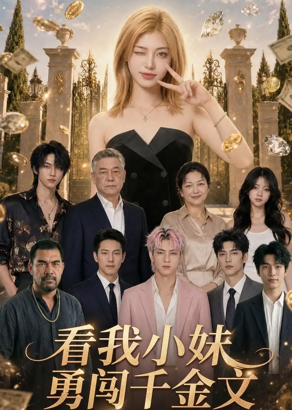 看我小妹勇闯千金文（65集）AI短剧