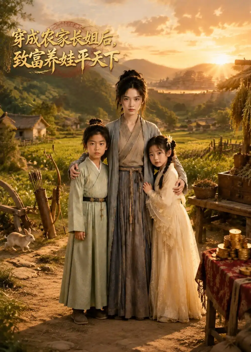 穿成农家长姐后致富养娃平tian下（95集）