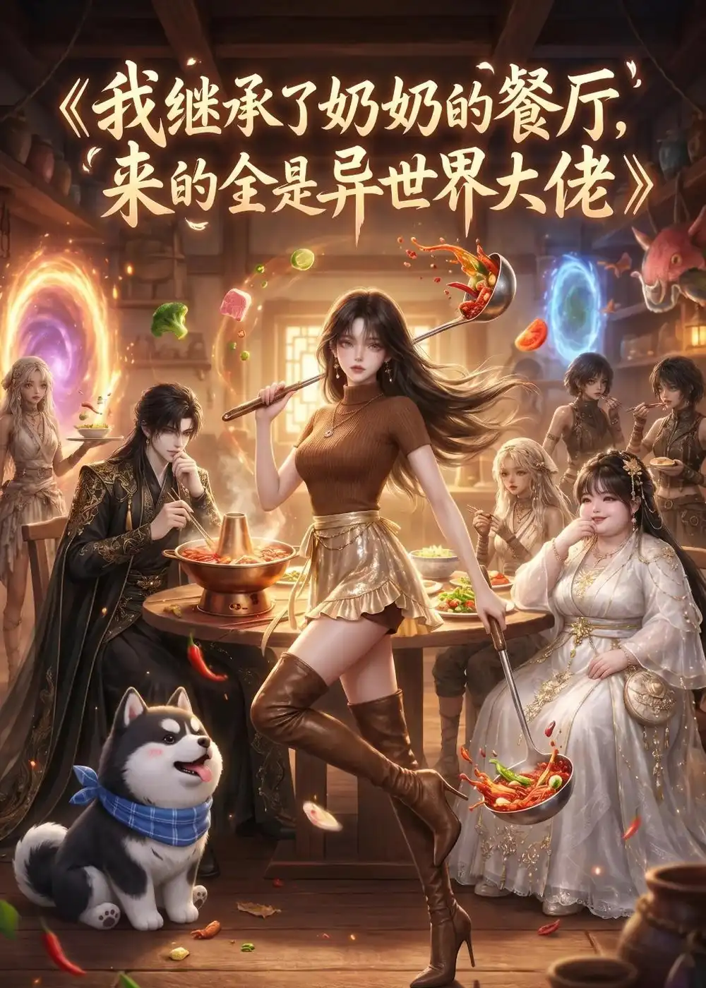 我继承了奶奶的餐厅来的全是异世界大佬（33集）