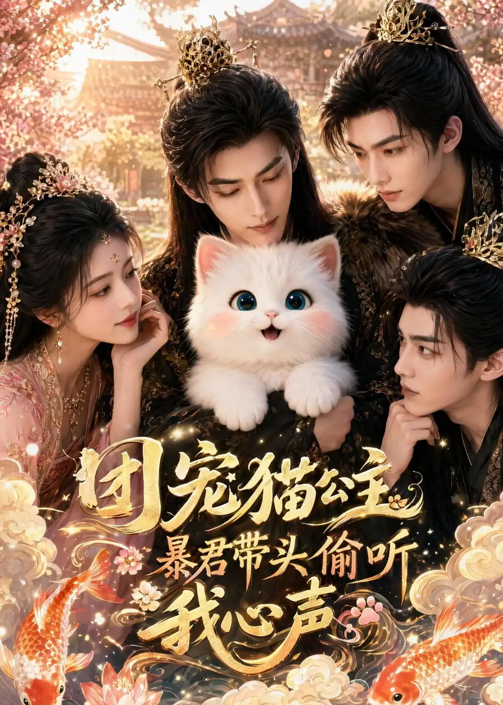 团宠猫公主暴君带头偷听我心声（61集）