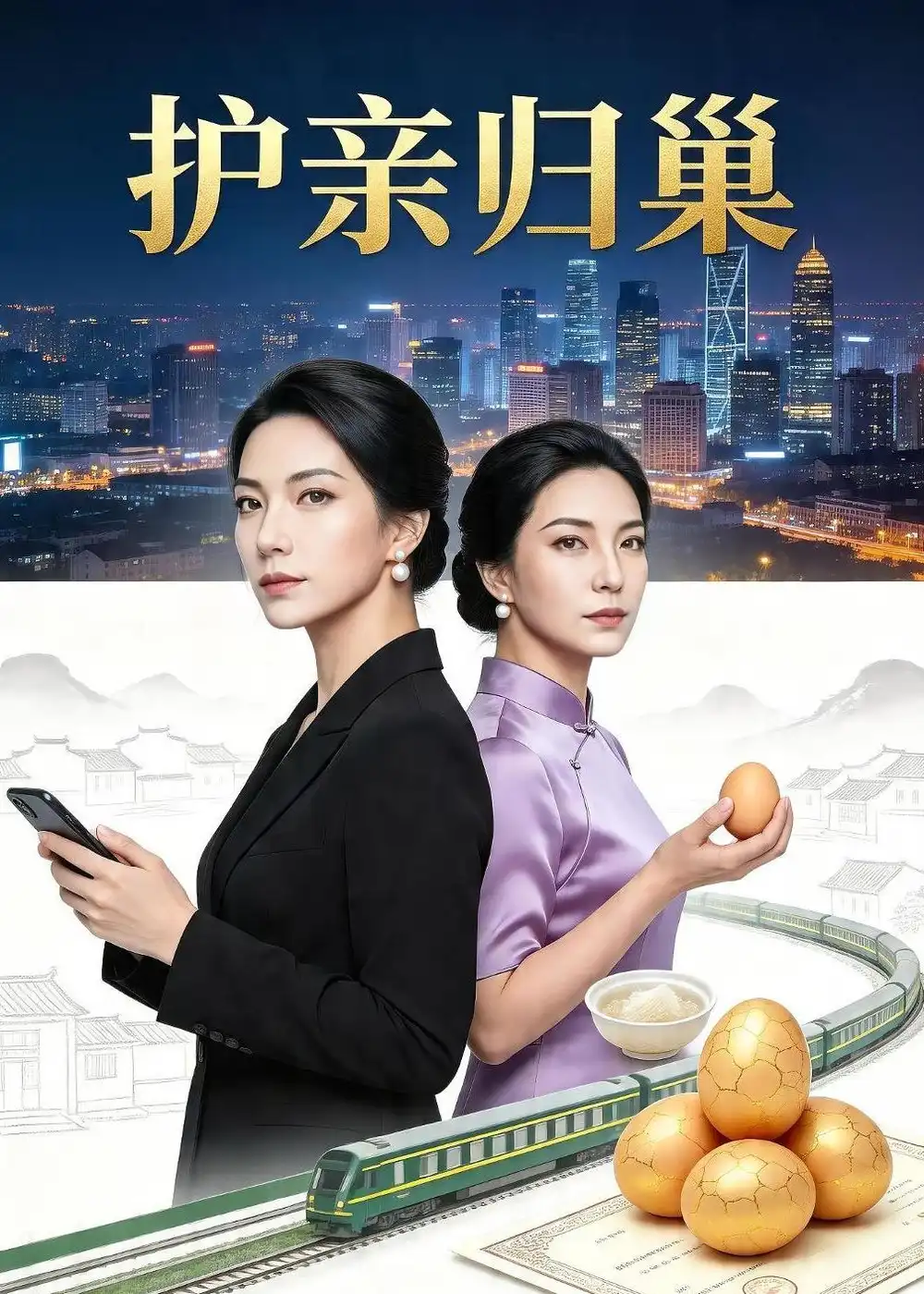 护亲归巢（23集）AI短剧