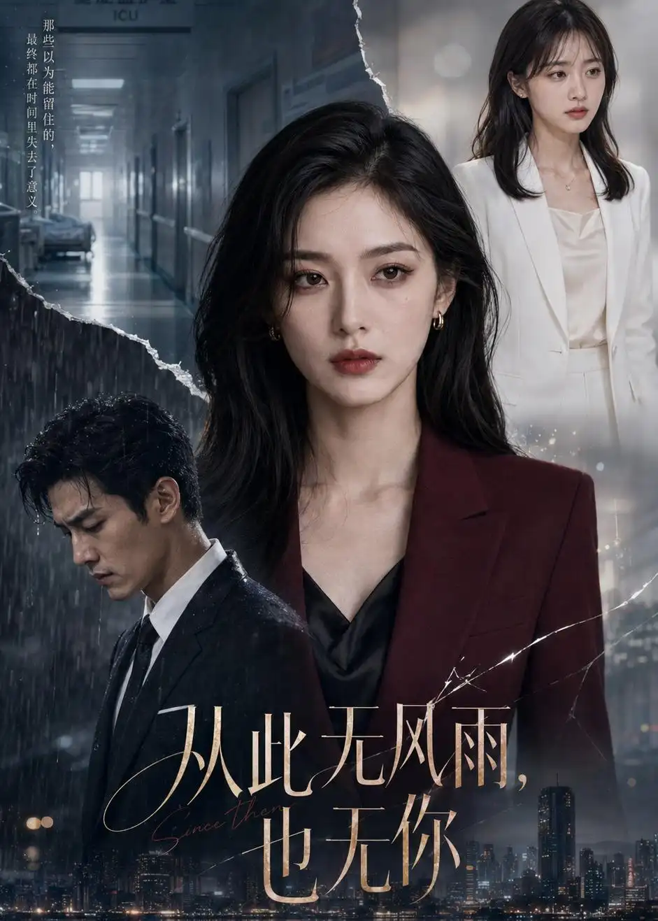 从此无风雨也无你（58集）AI短剧