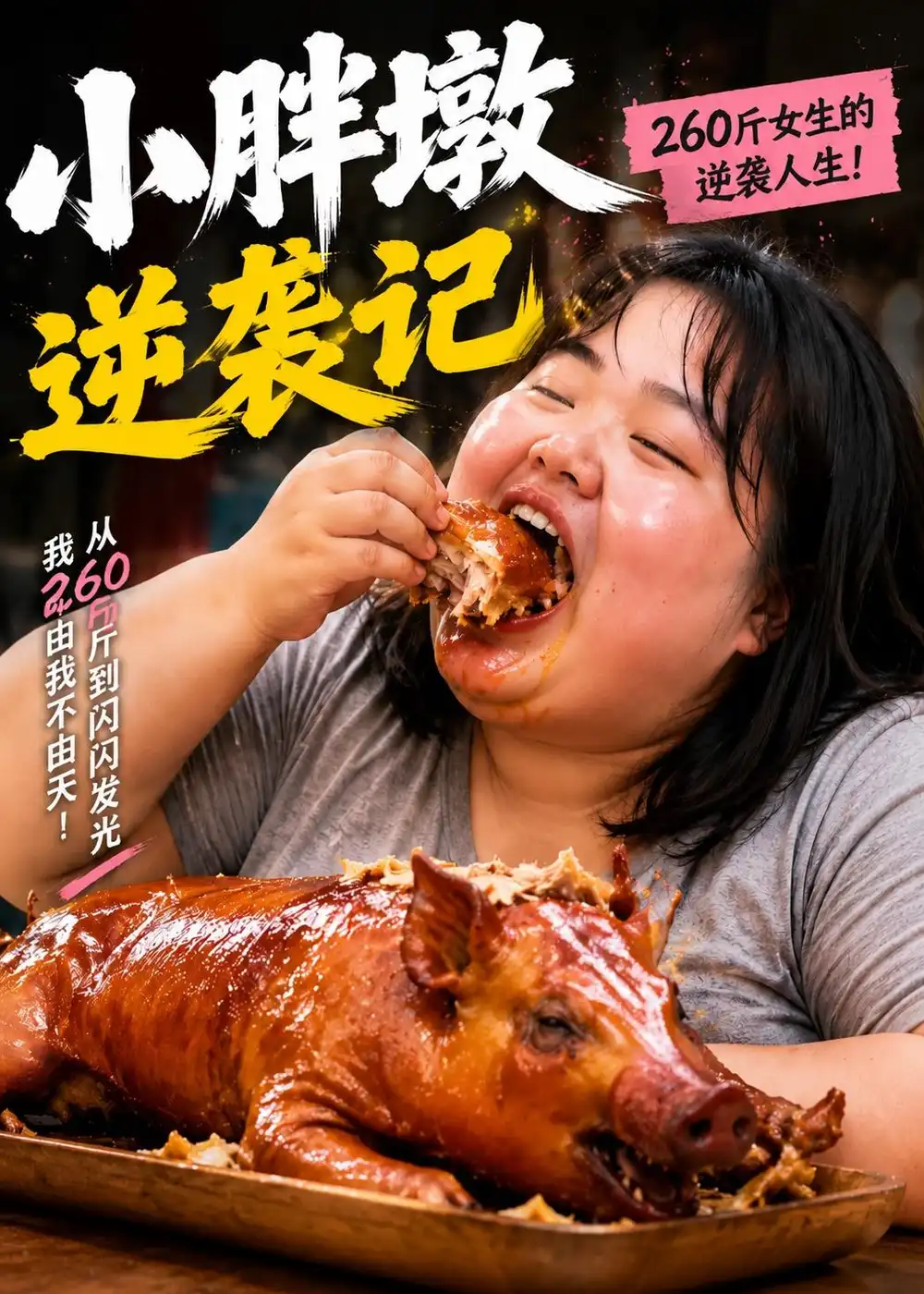 小胖墩逆袭记（38集）AI短剧