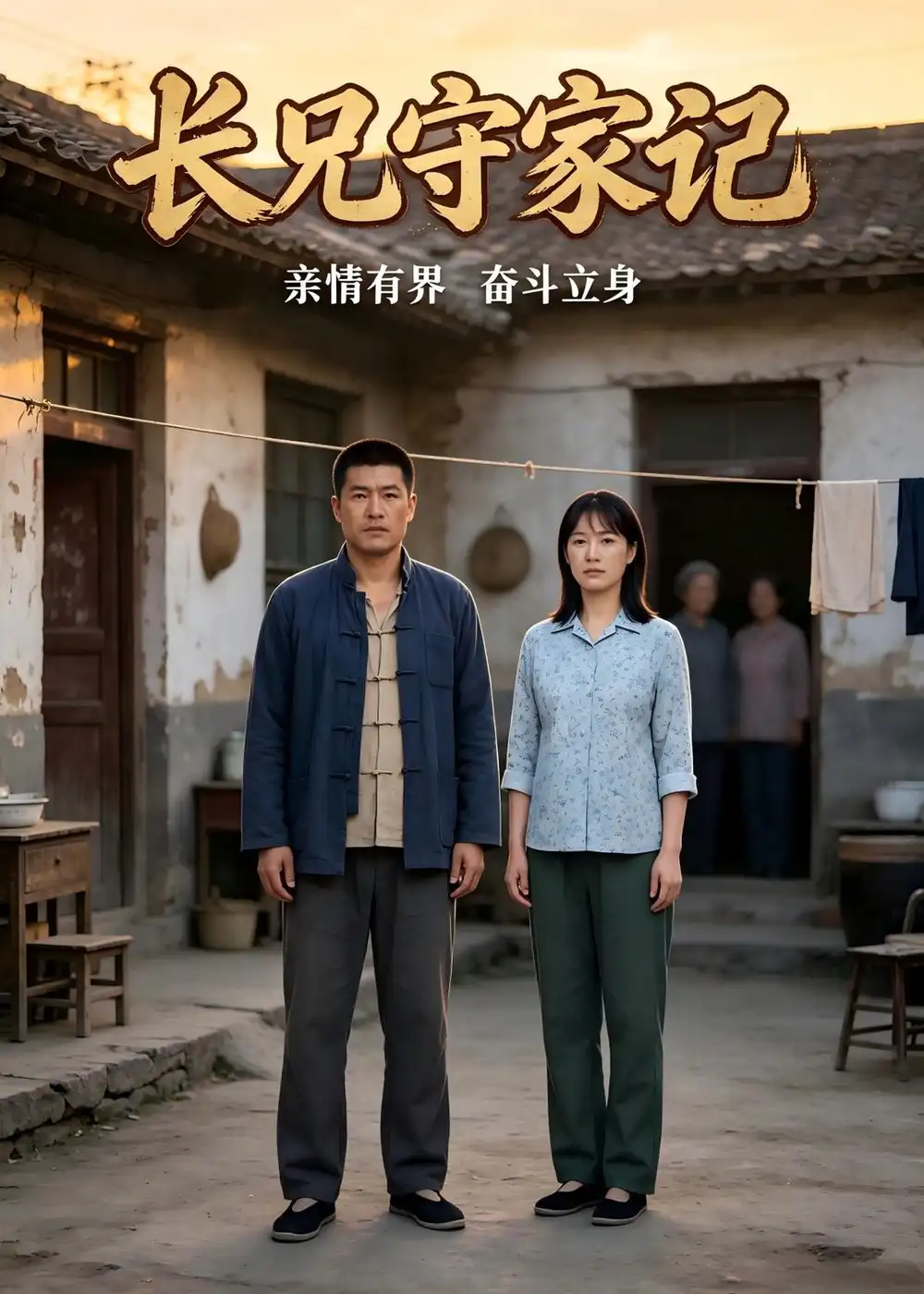 长兄守家记（60集）AI短剧