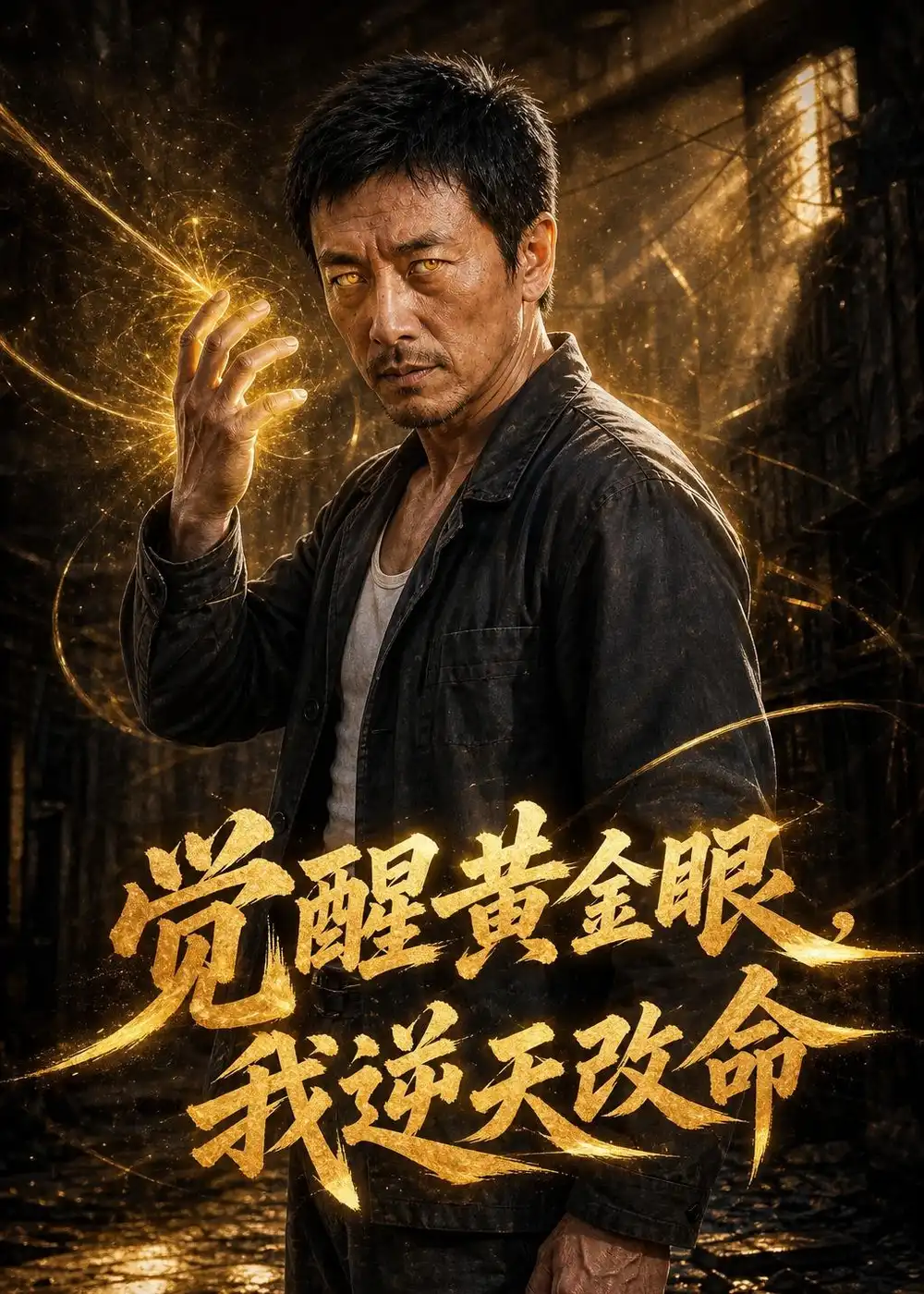 觉醒黄金眼我逆天改命（41集）AI短剧