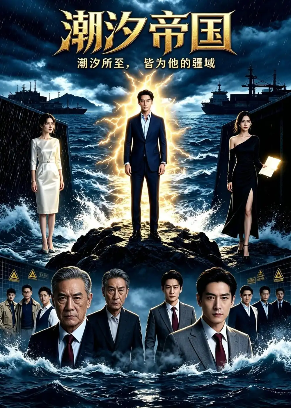 潮汐帝国（30集）AI短剧