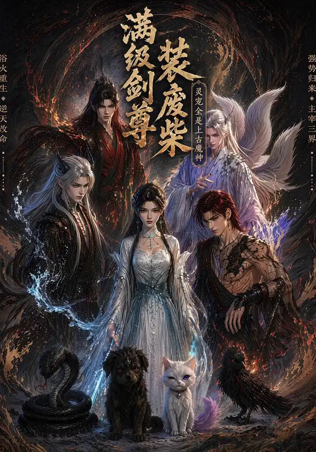 满级剑尊装废柴灵宠全是上古魔神（75集）