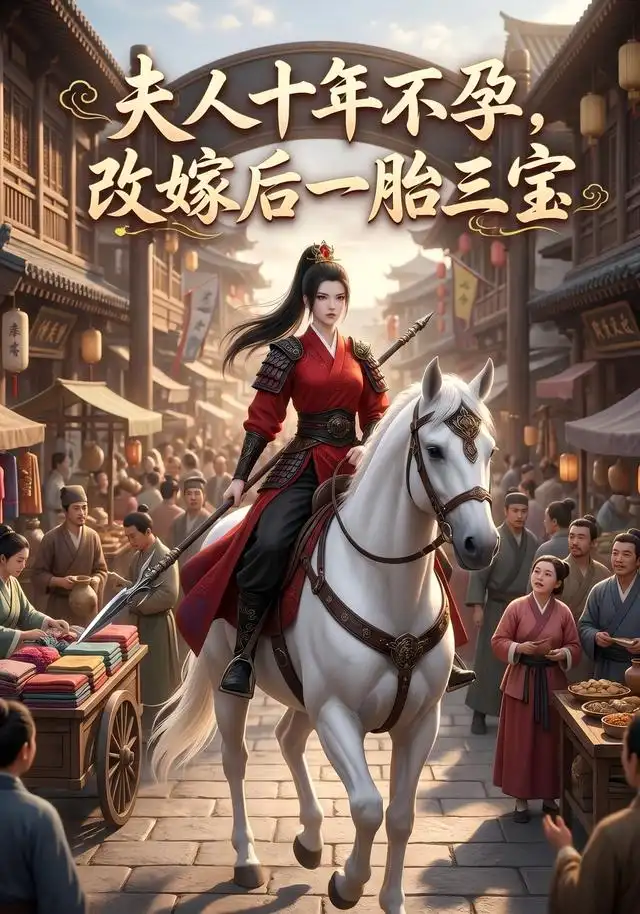 夫人十年不孕改嫁后一胎三宝（60集）