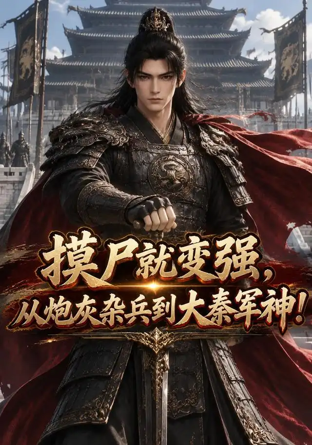 摸尸就变强从炮灰杂兵到大秦军神（82集）AI短剧