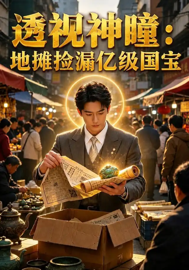 透视神瞳地摊捡漏亿级国宝（45集）AI短剧