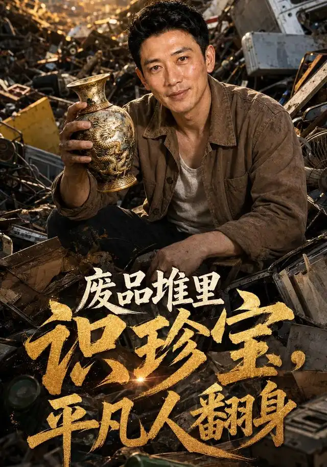 废品堆里识珍宝平凡人翻身（51集）AI短剧