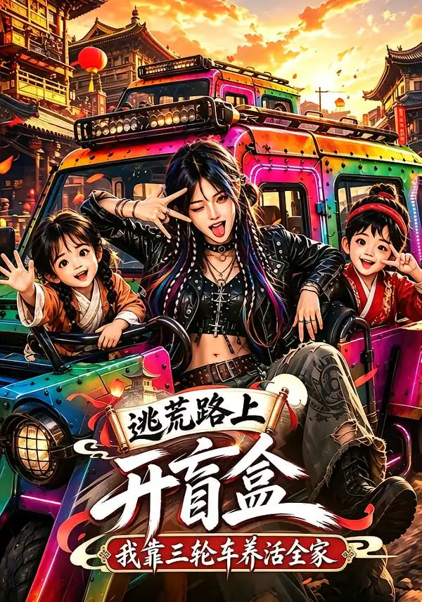 逃荒路上开盲盒我靠三轮车养活全家（84集）