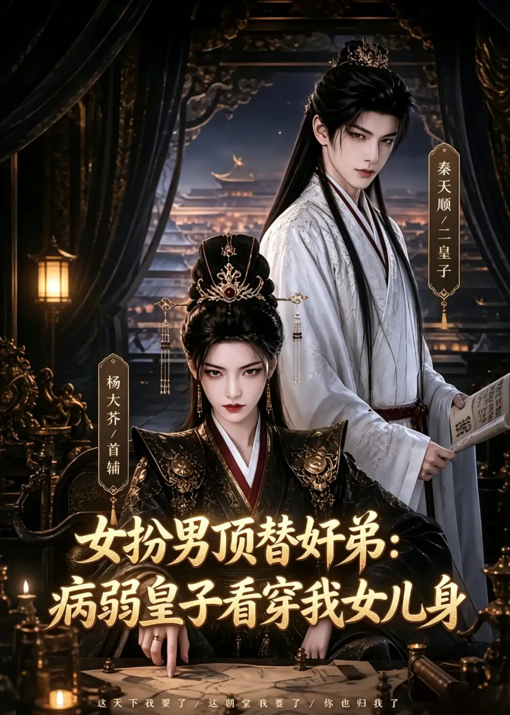 女扮男顶替奸弟病弱皇子看穿我女儿身（33集）