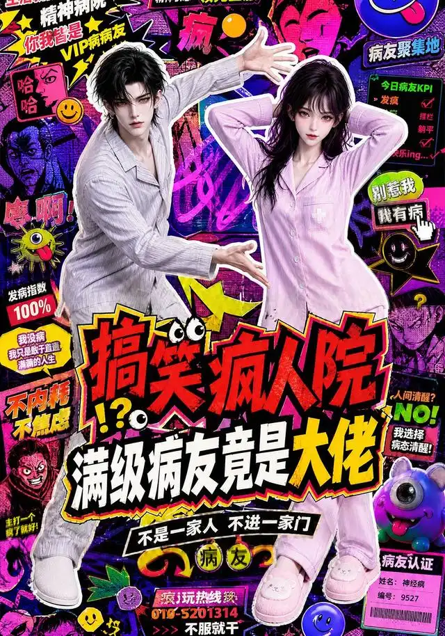 搞笑疯人院满级病友竟是大佬（82集）