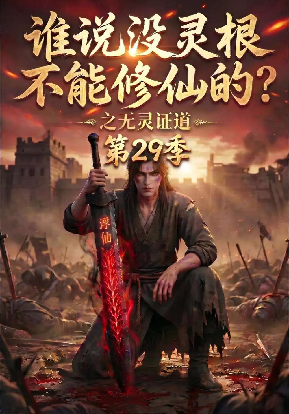 谁说没灵根不能修仙的之无灵证道第29季（109集）