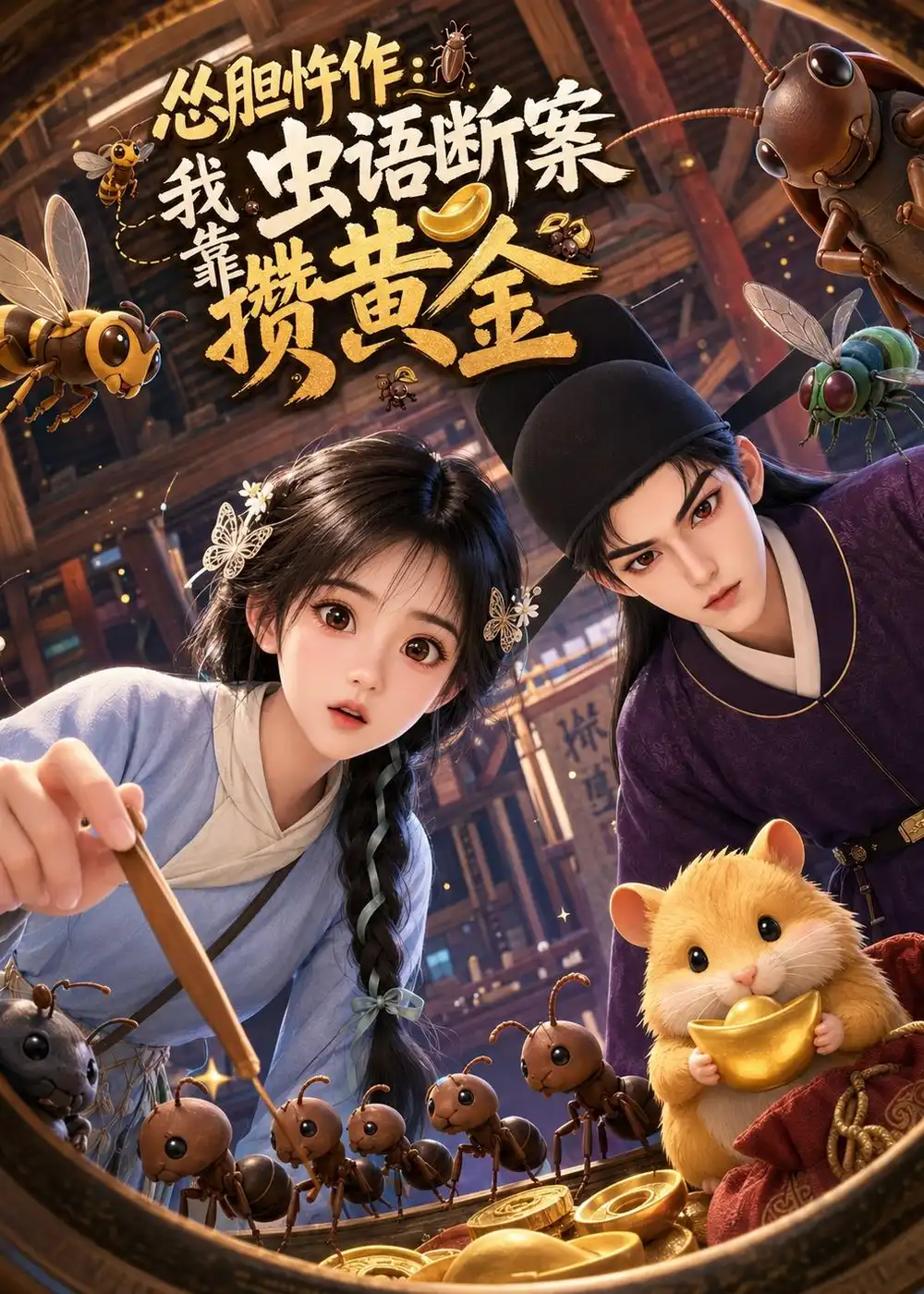 怂胆忤作我靠虫语断案攒黄金（89集）